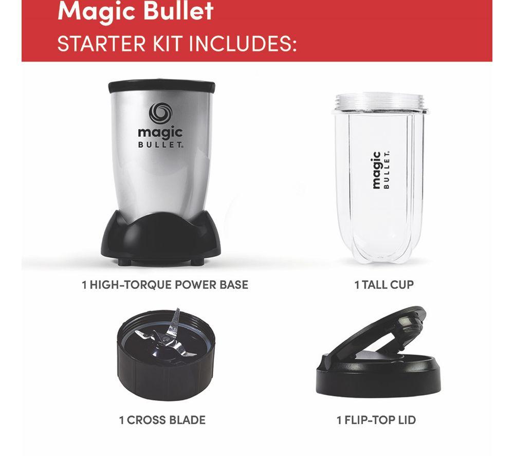 Buy NUTRIBULLET Magic Bullet 4Piece Blender Silver Currys