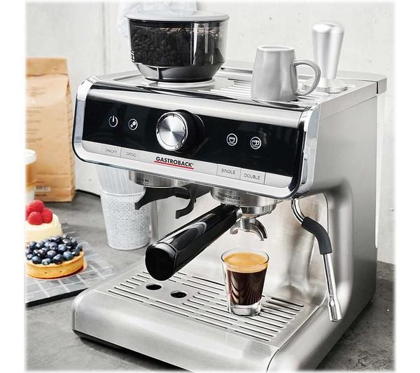 GASTROBACK 42616 Design Espresso Barista Pro Coffee Machine - Silver image number 6