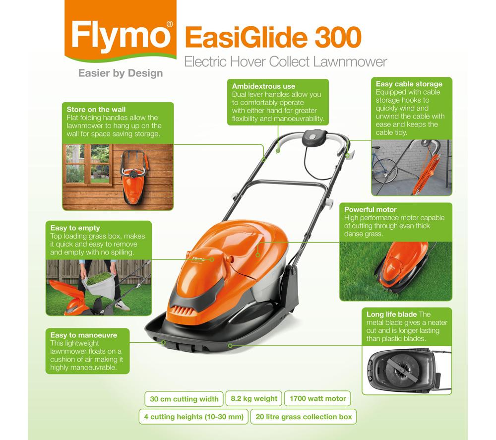 B and q flymo deals easi glide 300