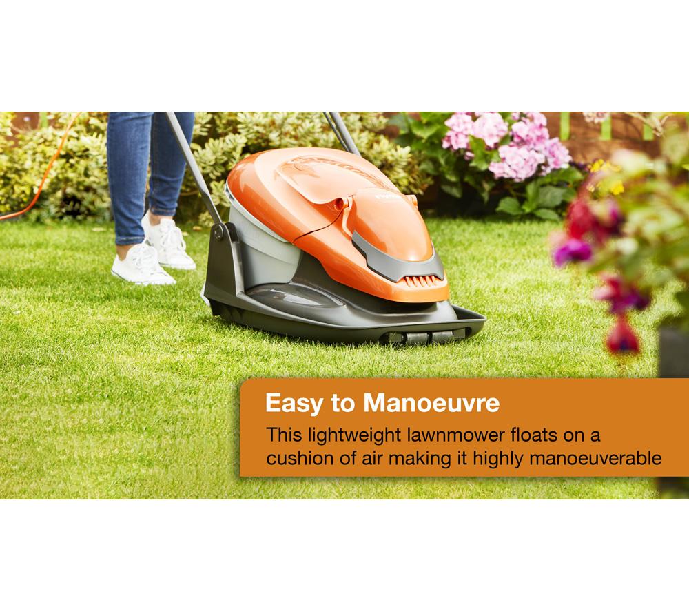 Buy FLYMO Easi Glide 300 Corded Hover Lawn Mower Orange Grey