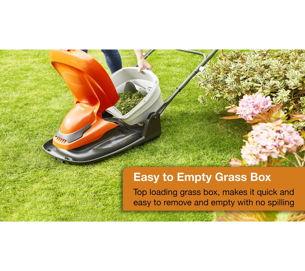 Buy FLYMO Easi Glide 300 Corded Hover Lawn Mower Orange Grey