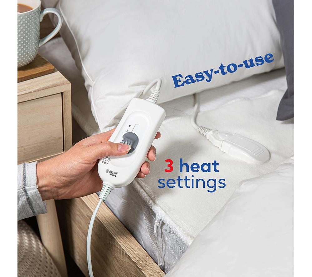 RUSSELL HOBBS RHESB6001 Electric Underblanket - Single image number 3 of 10