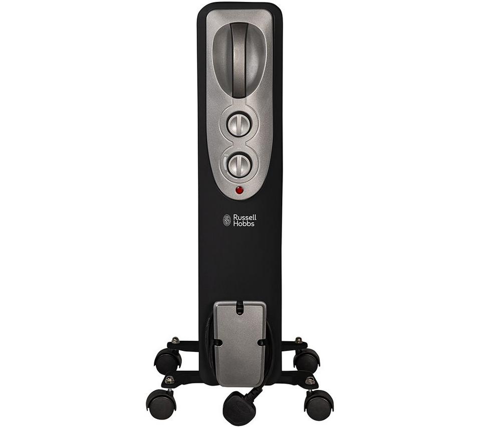 RUSSELL HOBBS RHOFR5001B Portable Oil-Filled Radiator - Black