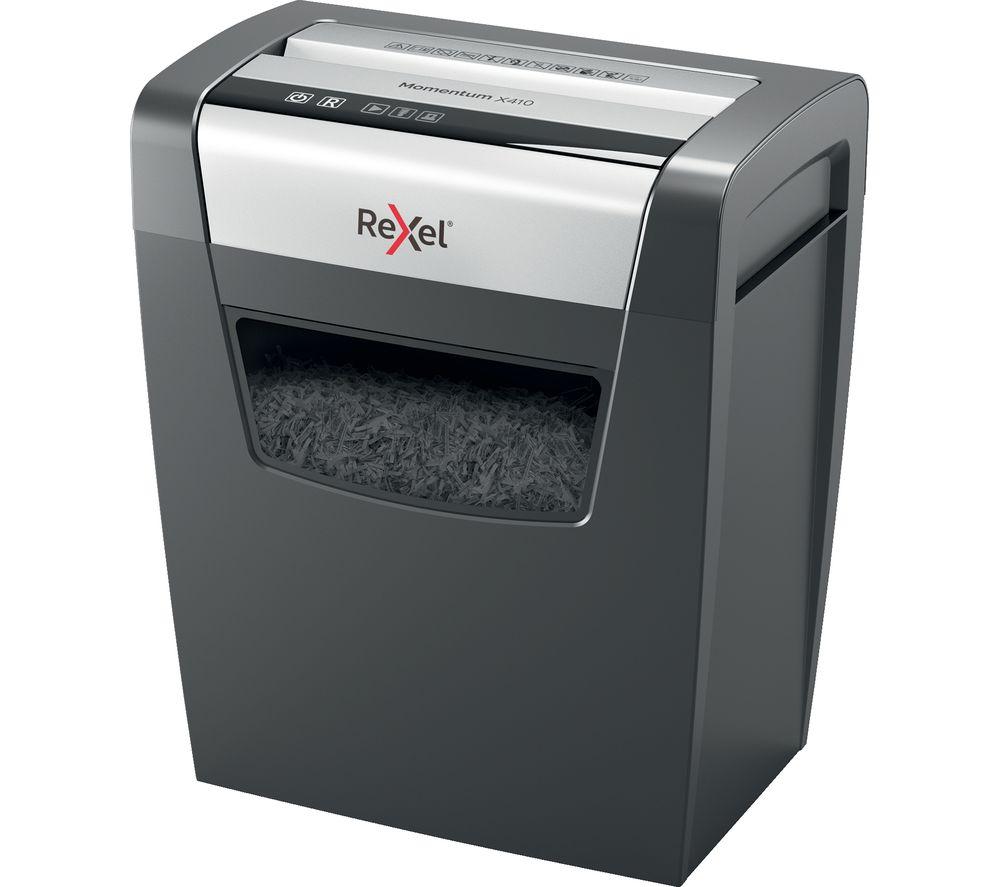 Rexel Momentum X410 Cross Cut Paper Shredder