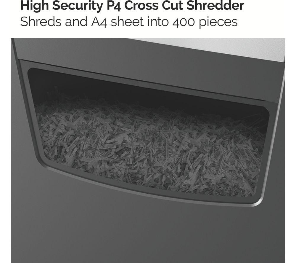 REXEL Momentum X410 Cross Cut Paper Shredder image number 6 of 11