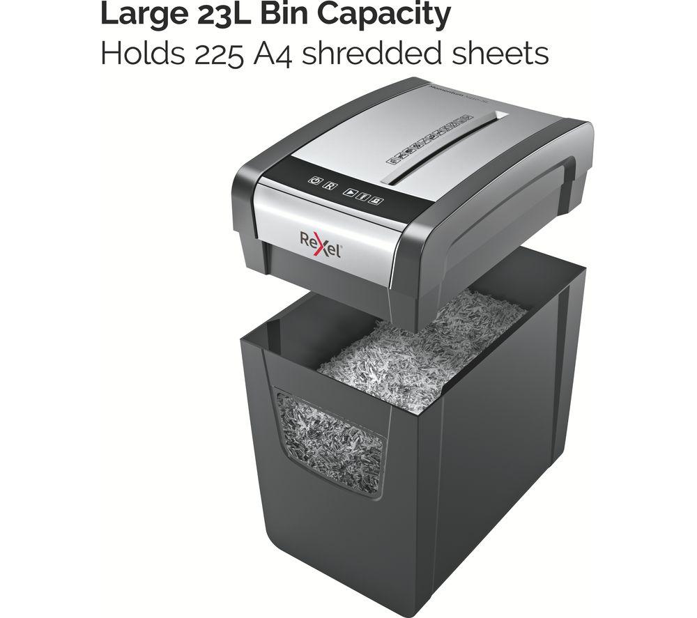 REXEL Momentum X312-SL Cross Cut Paper Shredder image number 6 of 10