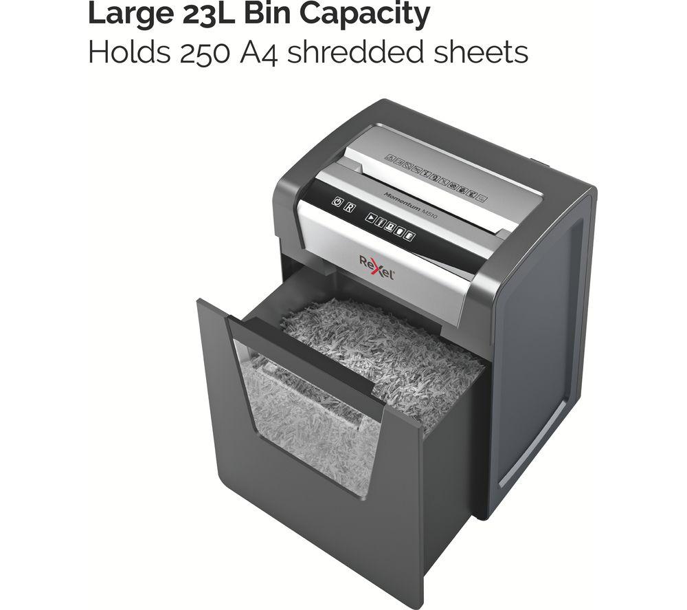 REXEL Momentum M510 Micro Cut Paper Shredder image number 6 of 10