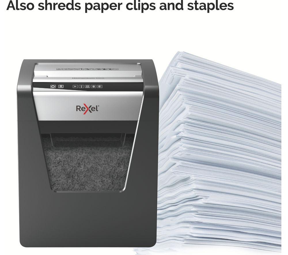 REXEL Momentum M510 Micro Cut Paper Shredder image number 7 of 10