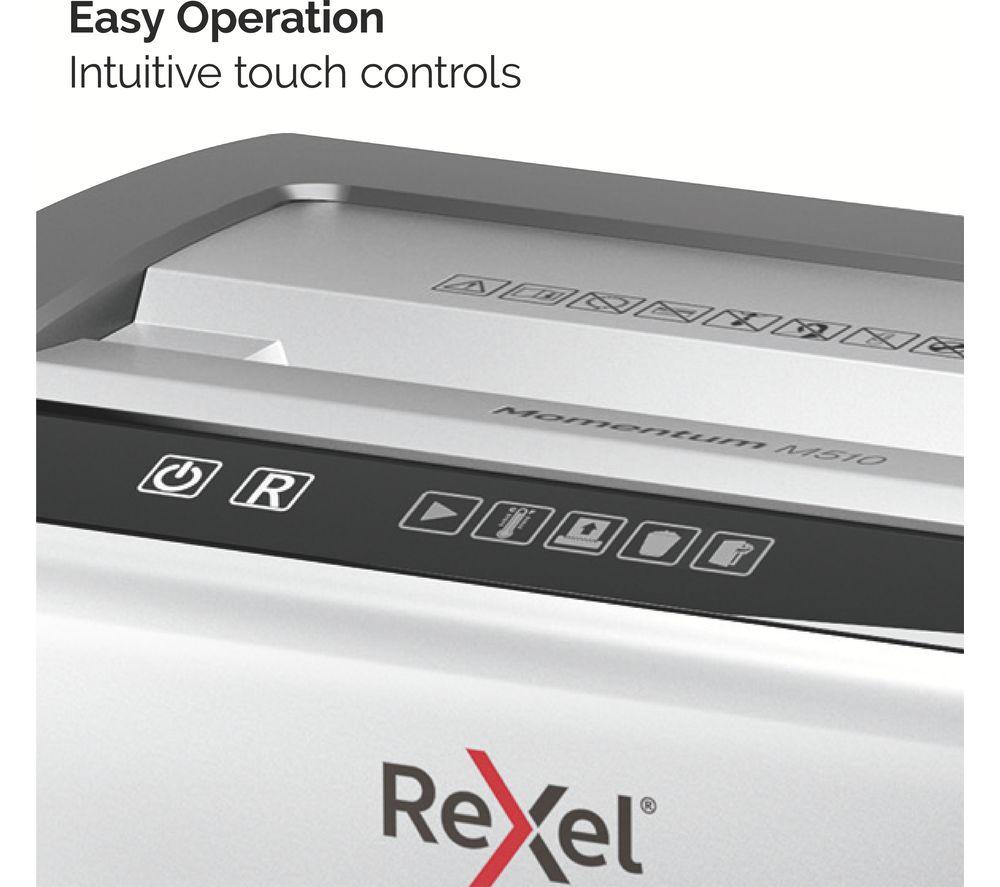 REXEL Momentum M510 Micro Cut Paper Shredder image number 9 of 10