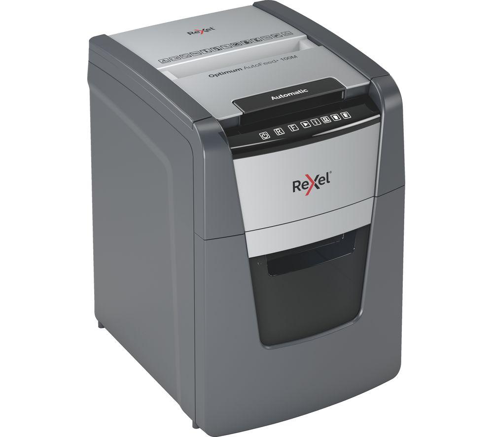 Rexel Optimum Autofeed 100M Micro Cut Paper Shredder