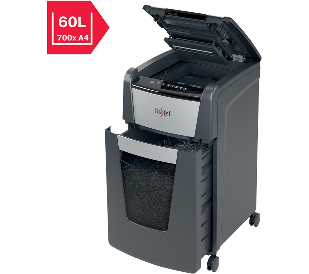 REXEL Optimum AutoFeed+ 225M Micro Cut Paper Shredder image number 2 of 9