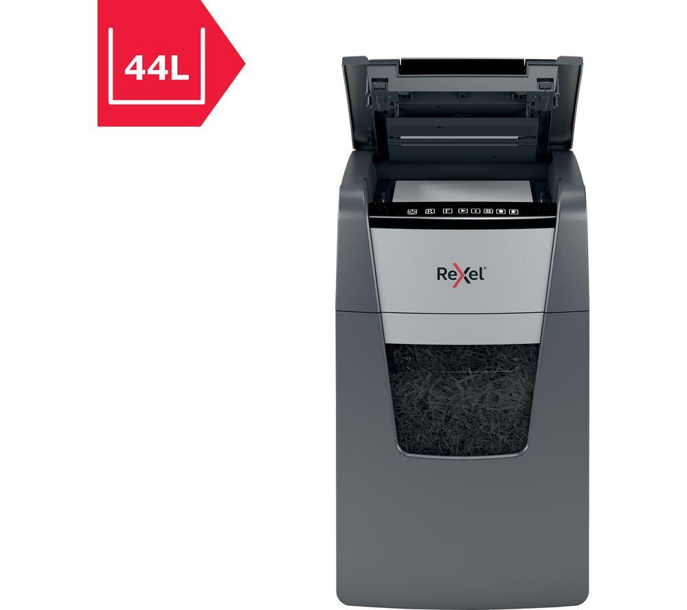 REXEL Optimum AutoFeed+ 150M Micro Cut Paper Shredder image number 6 of 12
