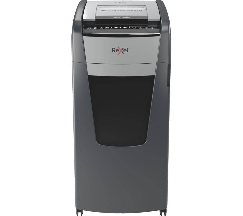 REXEL Optimum AutoFeed 600M Micro Cut Paper Shredder review