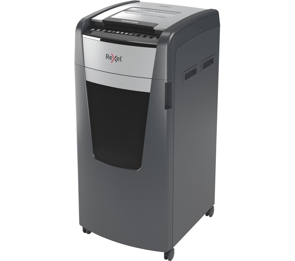 REXEL Optimum AutoFeed+ 600M Micro Cut Paper Shredder image number 10 of 12
