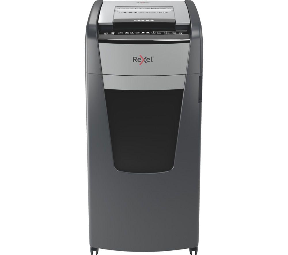 Rexel Optimum Autofeed 600X Cross Cut Paper Shredder