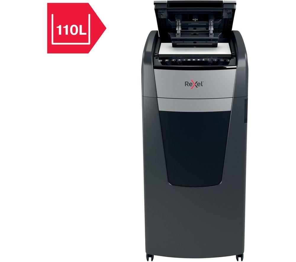 REXEL Optimum AutoFeed+ 600X Cross Cut Paper Shredder image number 4 of 12