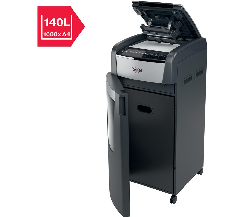 REXEL Optimum AutoFeed+ 750M Micro Cut Paper Shredder image number 3 of 12