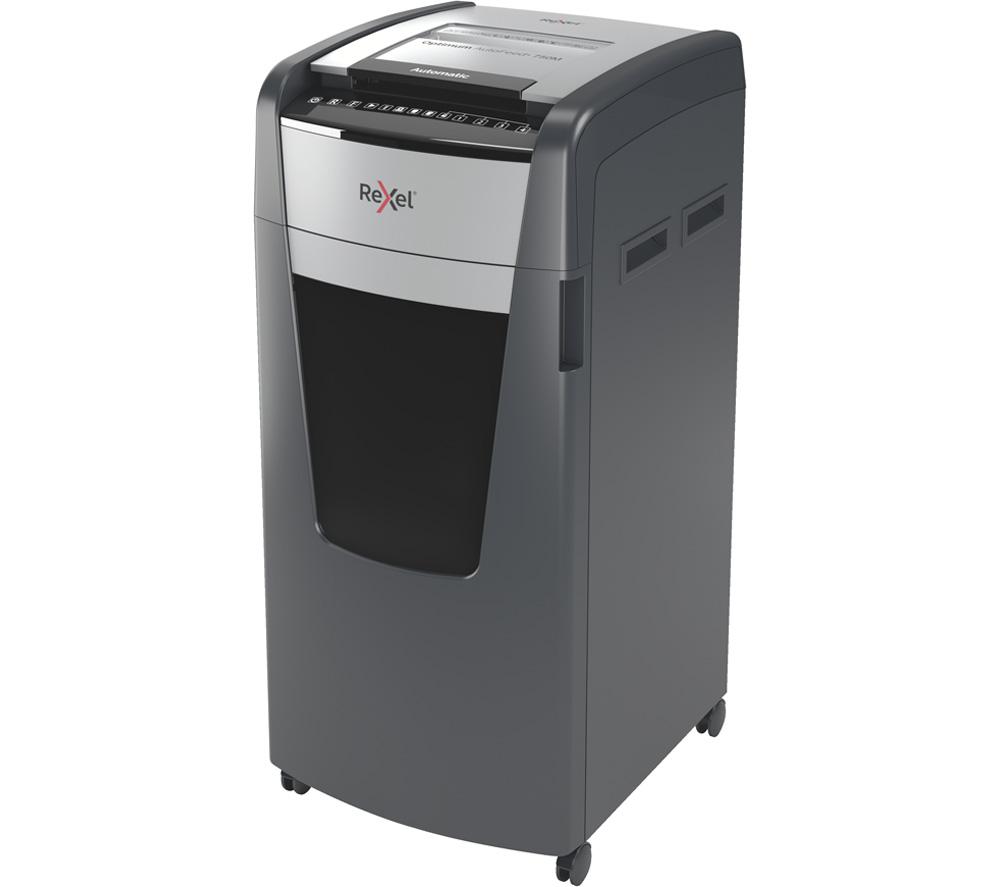 REXEL Optimum AutoFeed+ 750M Micro Cut Paper Shredder image number 10 of 12