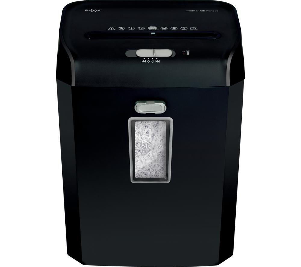 REXEL ProMax QS REX623 Cross Cut Paper Shredder image number 2 of 3