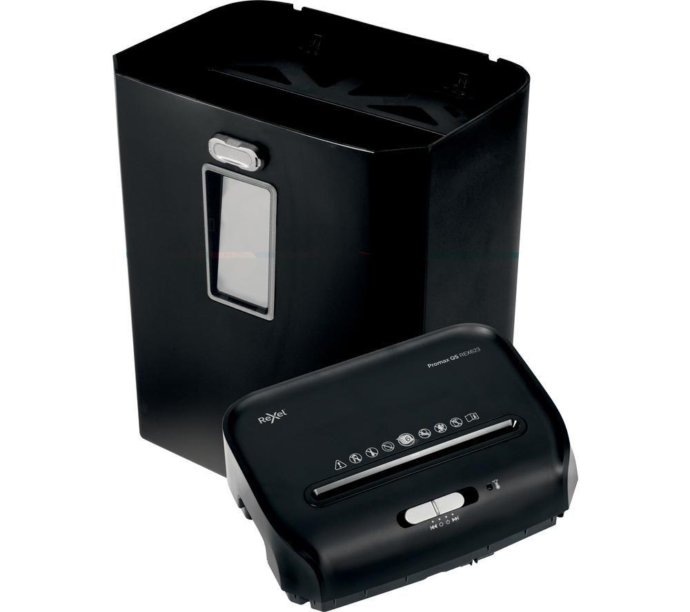 REXEL ProMax QS REX623 Cross Cut Paper Shredder image number 3 of 3