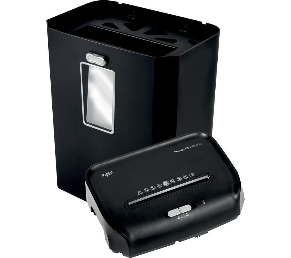 REXEL ProMax QS RSX1035 Cross Cut Paper Shredder image number 3 of 3