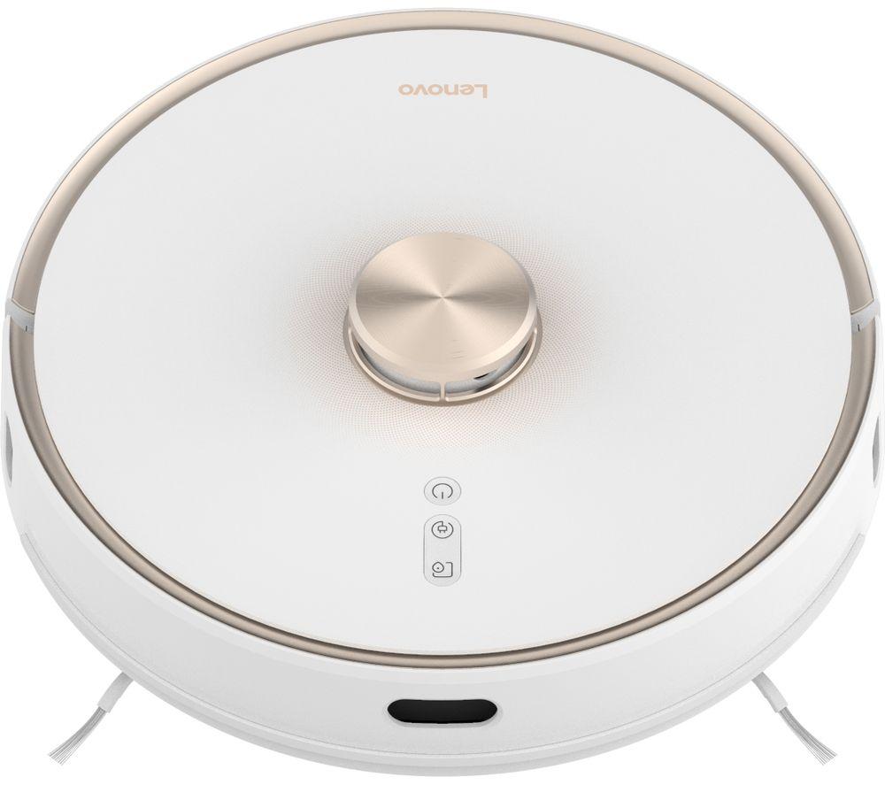 LENOVO T1-S Smart Robot Vacuum Cleaner with Alexa & Google Assistant - White image number 2 of 10
