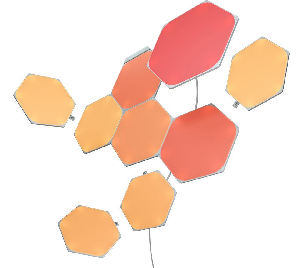 NANOLEAF Shapes Hexagon Smart Lights Starter Kit - Pack of 9 image number 3 of 13