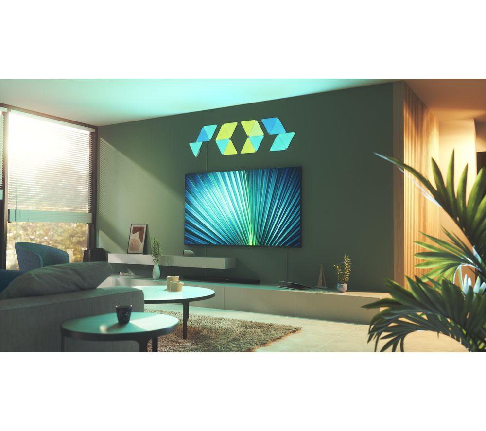 NANOLEAF Shapes Triangle Smart Lights Starter Kit - Pack of 15 image number 6 of 13