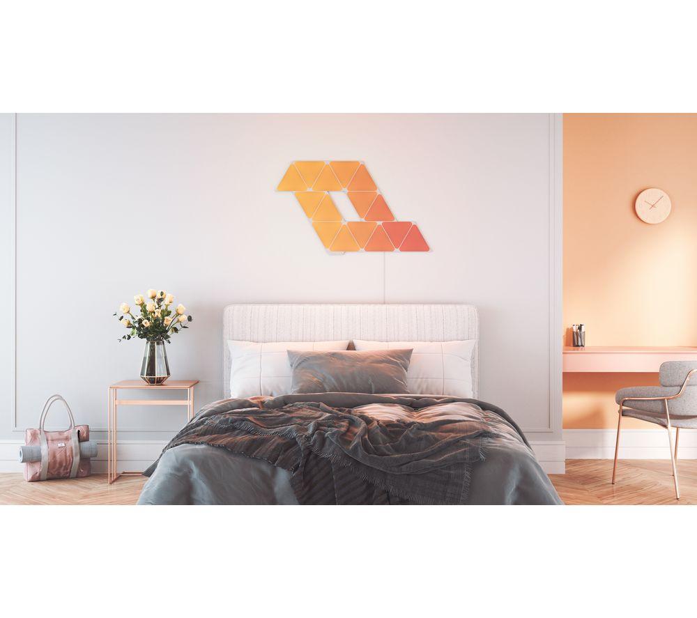 NANOLEAF Shapes Triangle Smart Lights Starter Kit - Pack of 15 image number 13 of 13