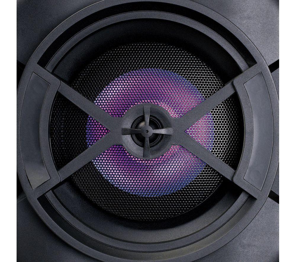 LENCO PMX-150 Megasound Party Speaker - Black & Silver image number 5 of 6