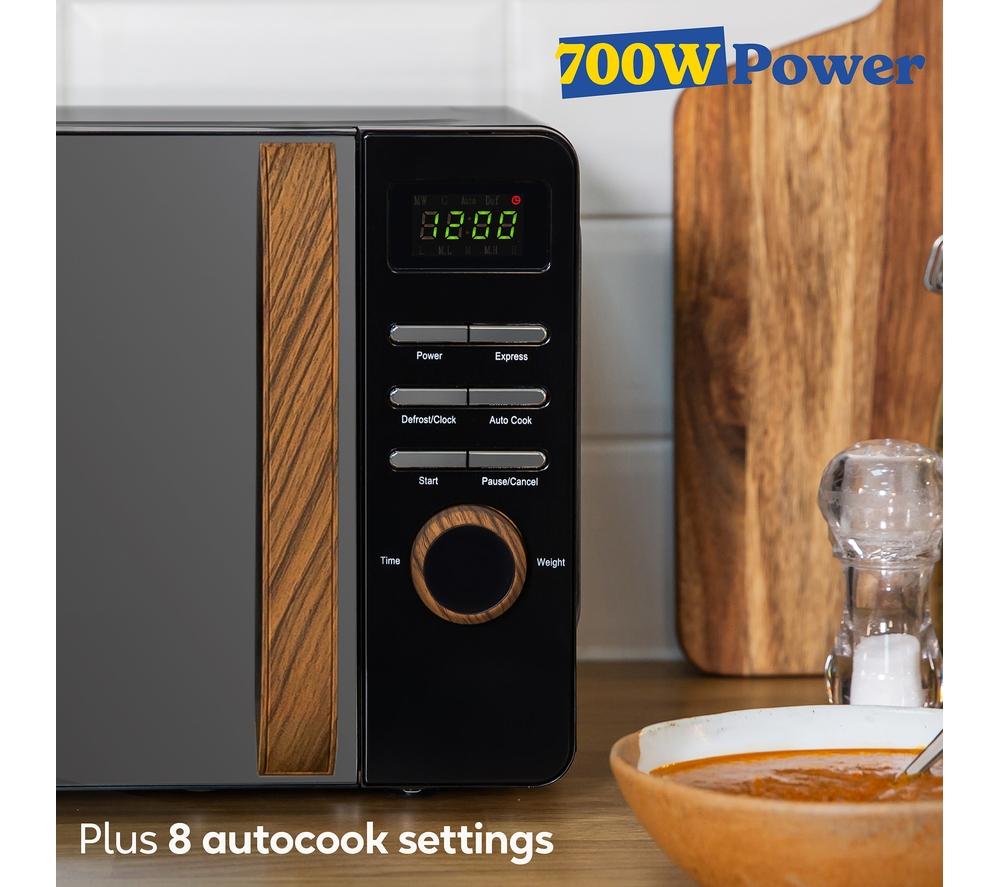 RUSSELL HOBBS Scandi RHMD714B-N Compact Solo Microwave - Black image number 6 of 9