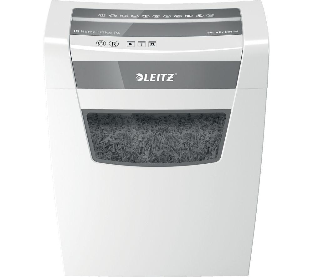 LEITZ IQ Home Office Cross Cut Paper Shredder image number 3 of 13