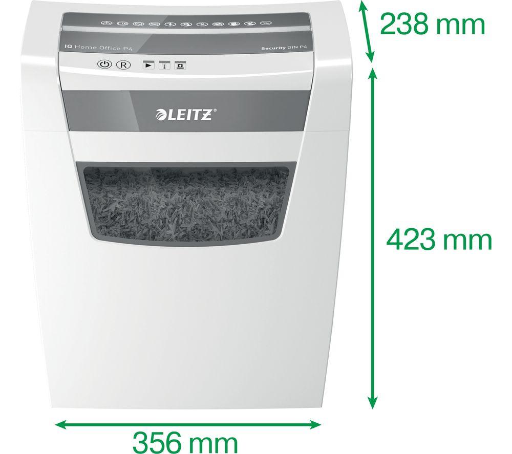 LEITZ IQ Home Office Cross Cut Paper Shredder image number 4 of 13