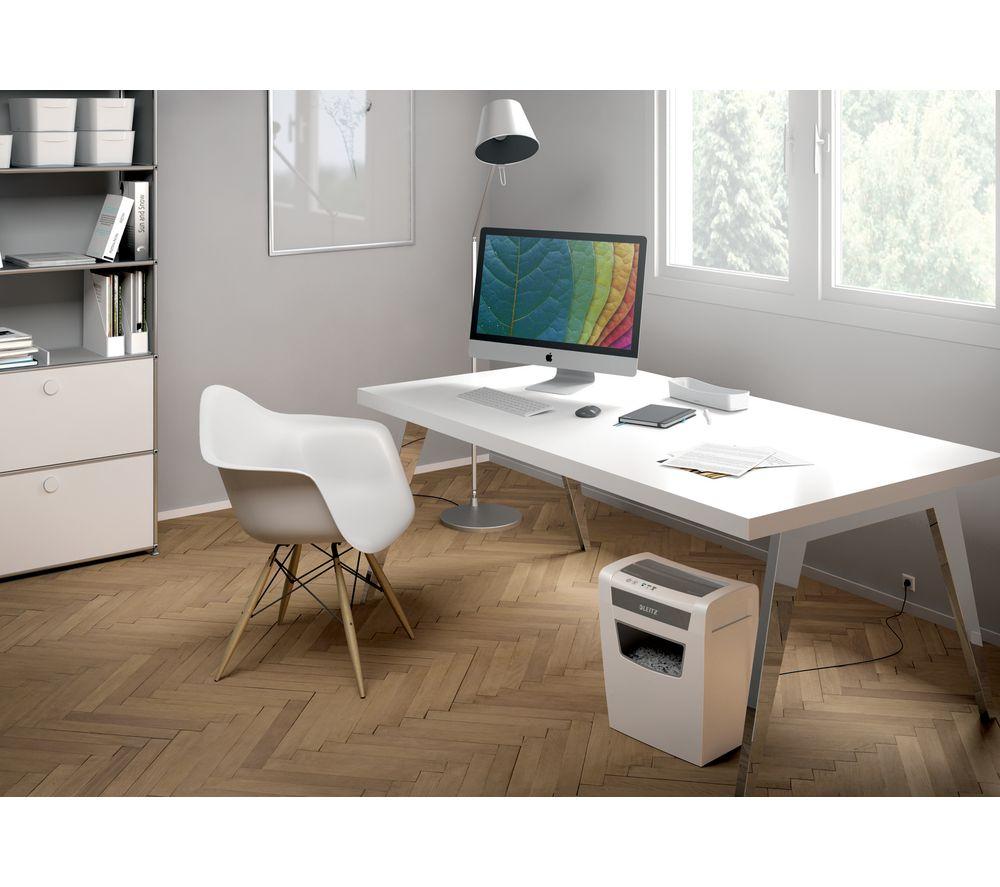 LEITZ IQ Home Office Cross Cut Paper Shredder image number 12 of 13
