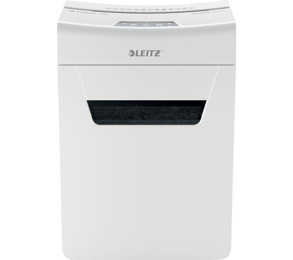 LEITZ IQ Protect 10X Cross Cut Paper Shredder review