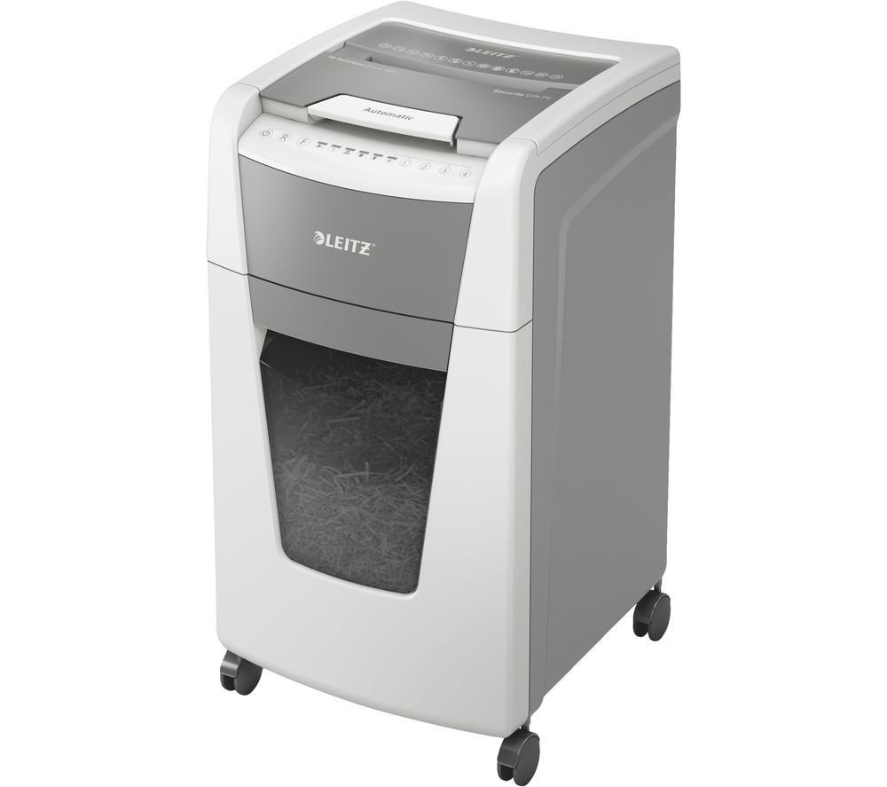 LEITZ IQ AutoFeed Office 300 P4 Cross Cut Paper Shredder image number 3 of 20