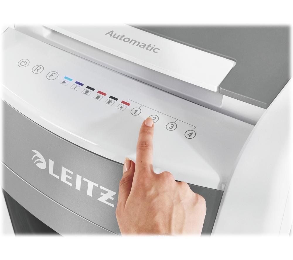 LEITZ IQ AutoFeed Office 300 P4 Cross Cut Paper Shredder image number 9 of 20