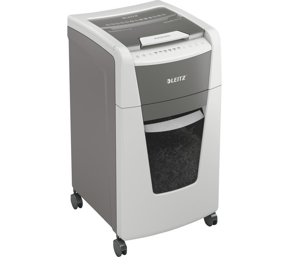 LEITZ IQ AutoFeed Office 300 P5 Micro Cut Paper Shredder image number 3 of 11