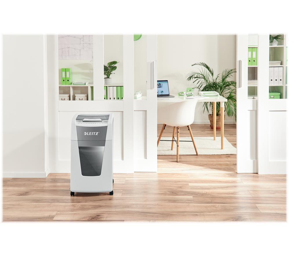 LEITZ IQ AutoFeed Office 300 P5 Micro Cut Paper Shredder image number 10 of 11