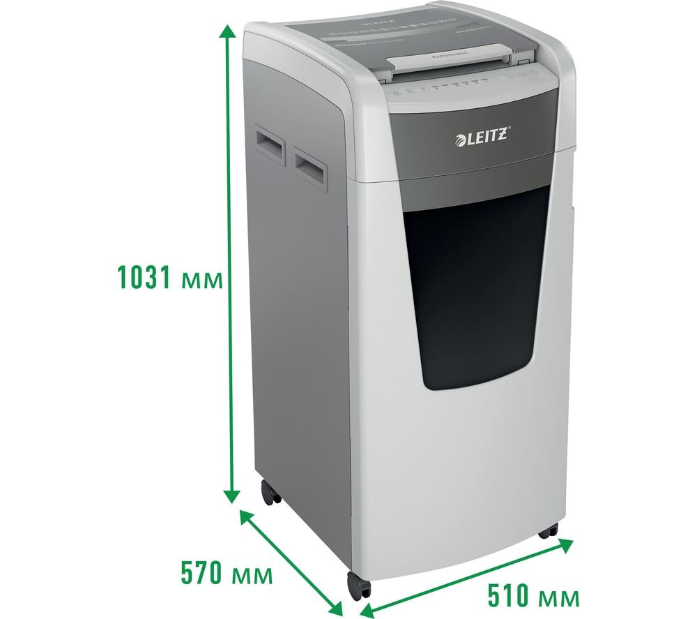 LEITZ IQ AutoFeed Office Pro 600 P4 Cross Cut Paper Shredder image number 10 of 19