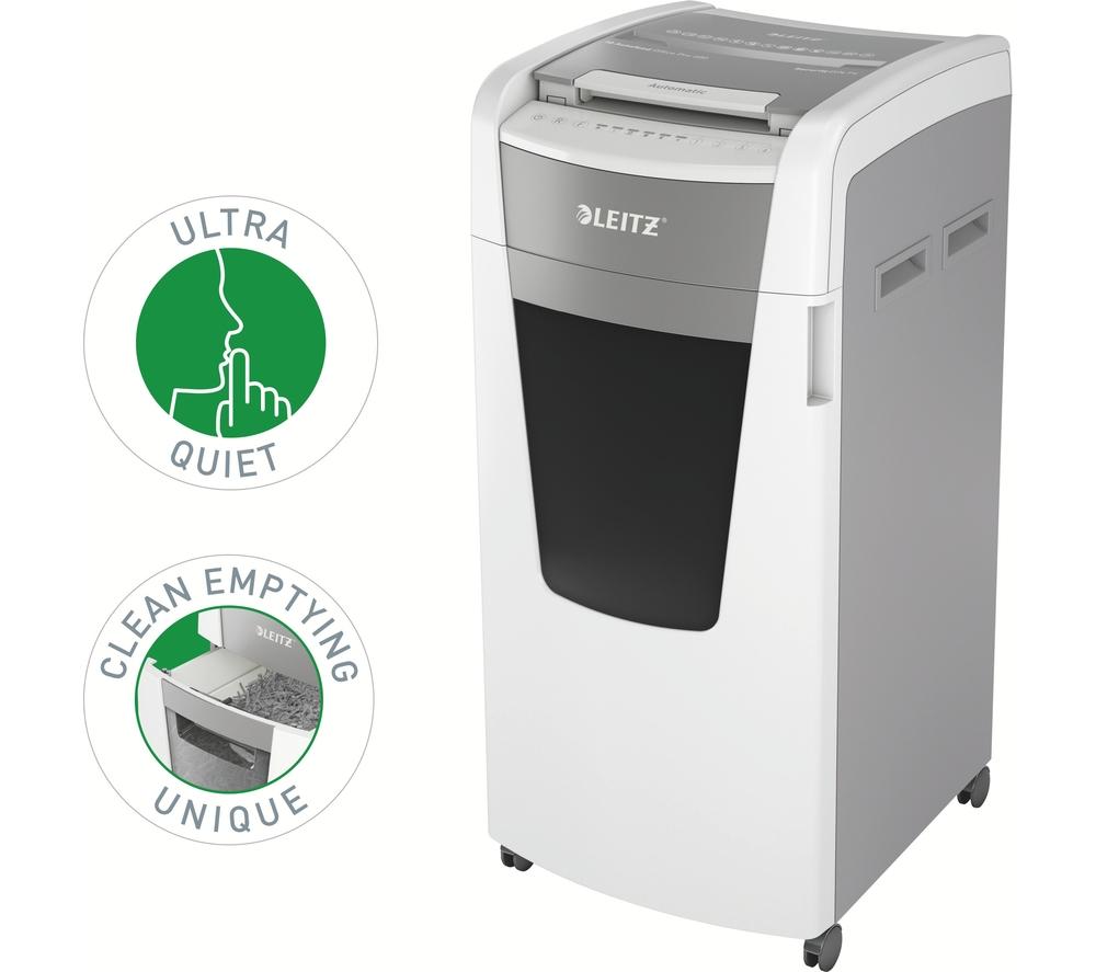 LEITZ IQ AutoFeed Office Pro 600 P4 Cross Cut Paper Shredder image number 11 of 19