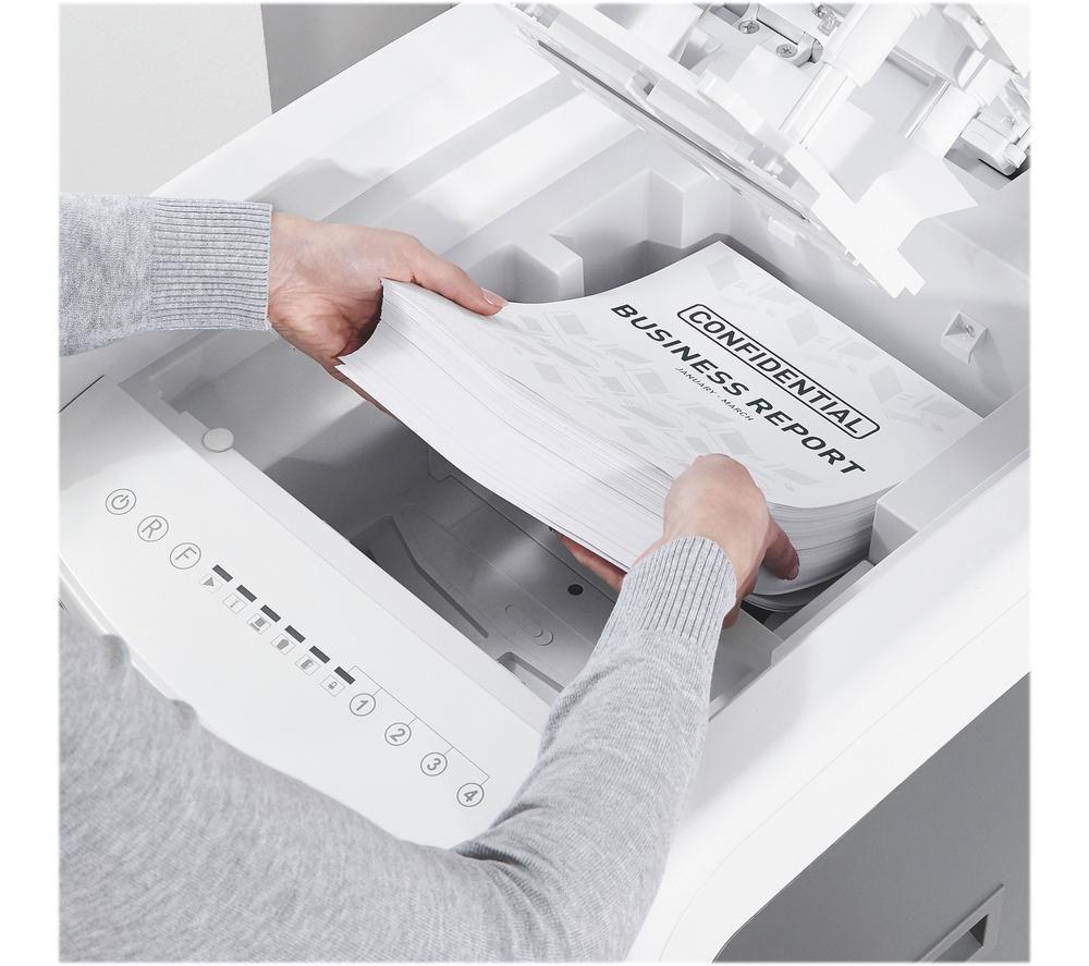 LEITZ IQ AutoFeed Office Pro 600 P5 Micro Cut Paper Shredder image number 6 of 15