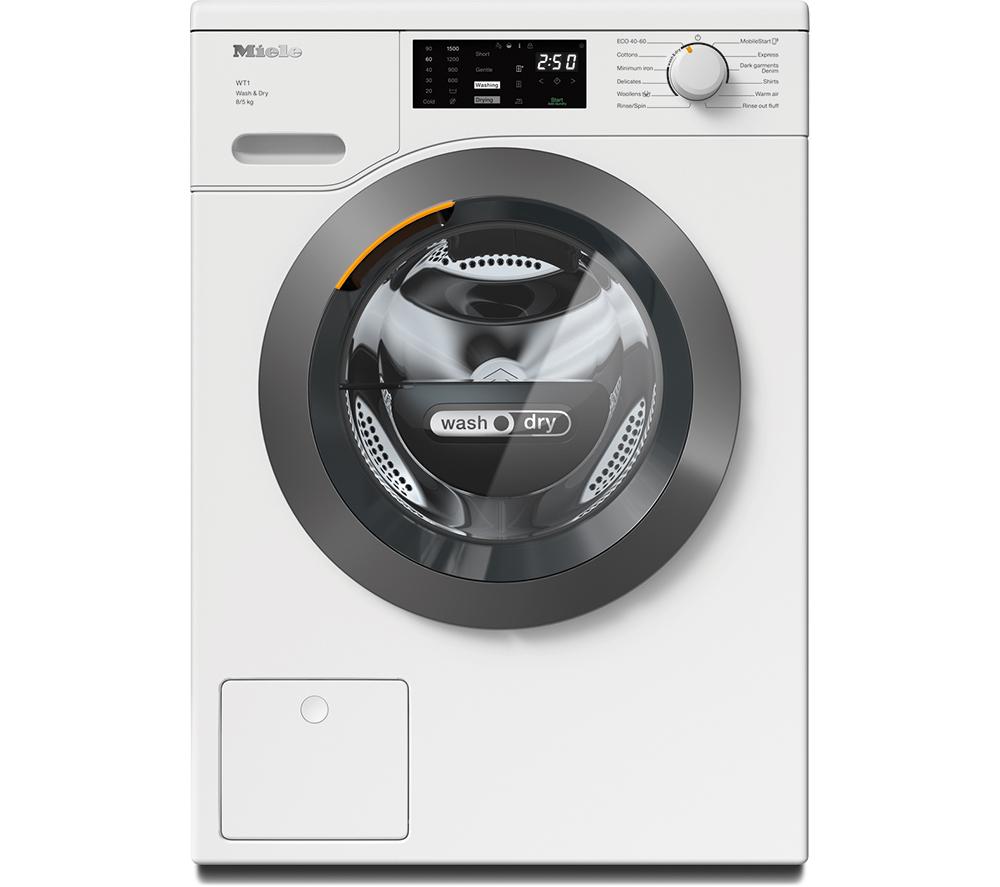 MIELE WT1F WTD160 WCS WiFi-enabled 8 kg Washer Dryer – White, White