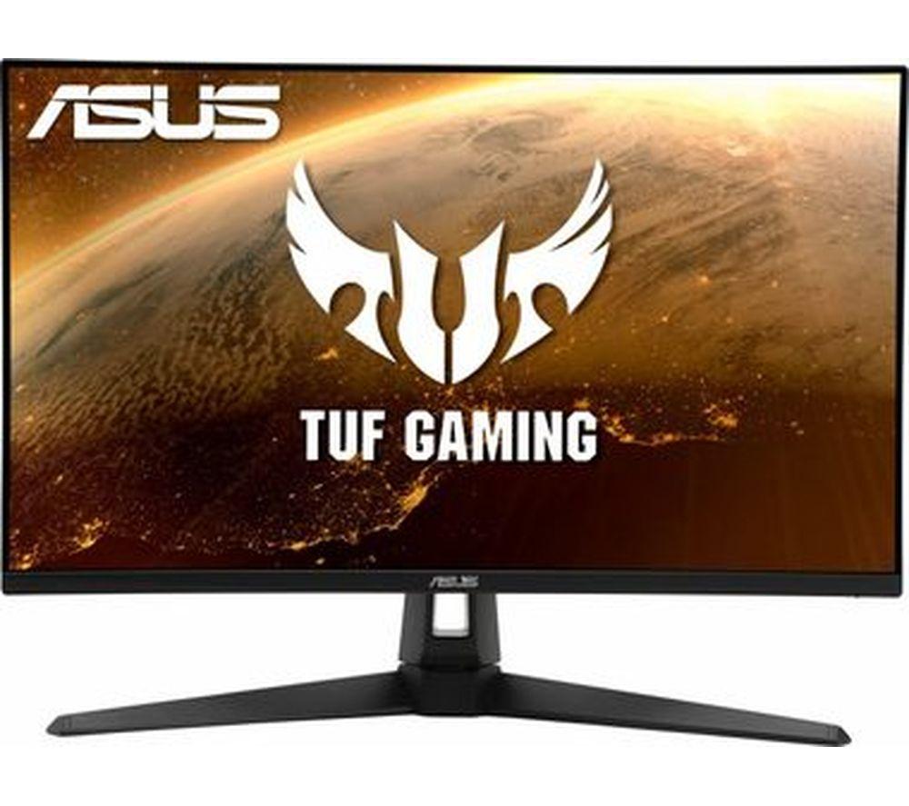 Image of ASUS TUF VG27AQ1A Quad HD 27" IPS LCD Gaming Monitor - Black, Black