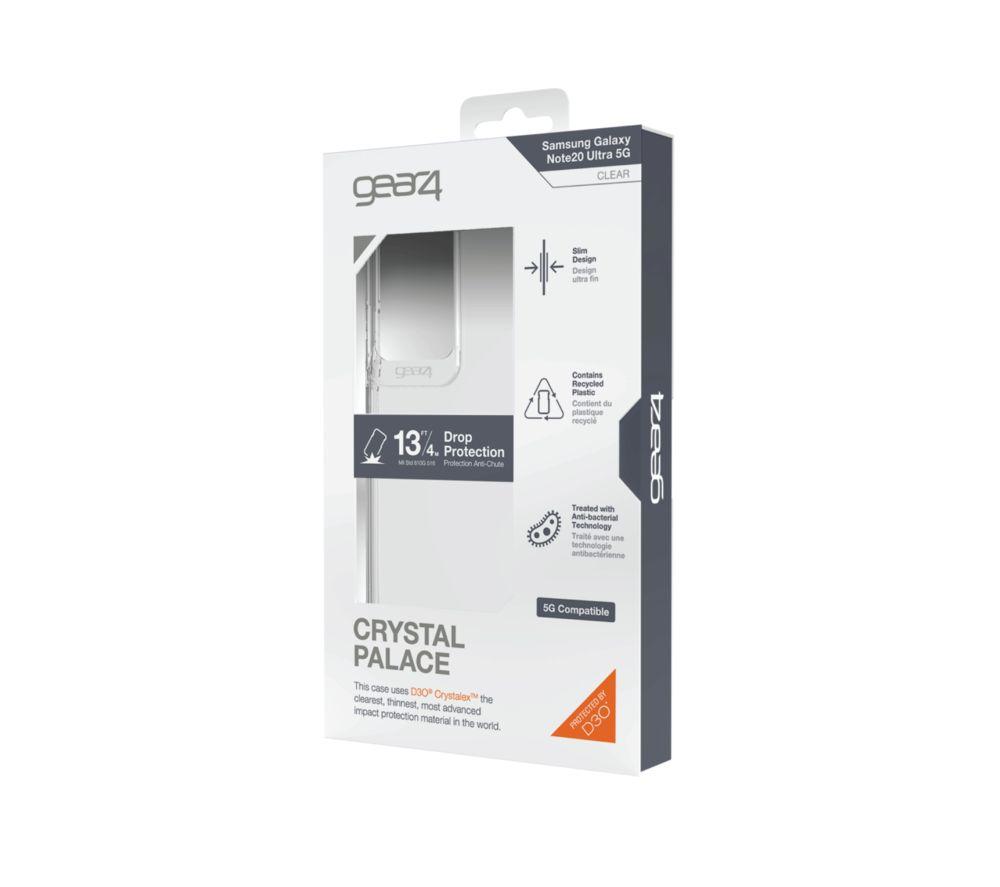 GEAR4 Crystal Palace Galaxy Note 20 Ultra Silicone Case - Clear image number 5 of 5