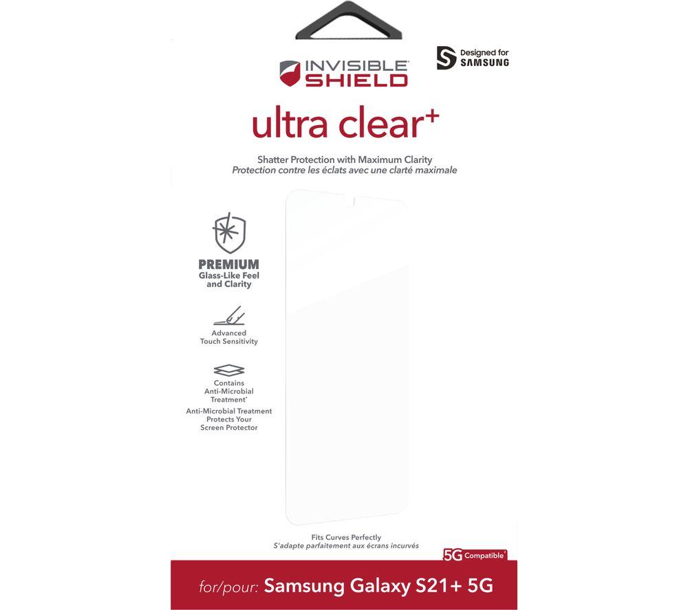 ZAGG InvisibleShield Ultra Clear+ Samsung S21+ Screen Protector