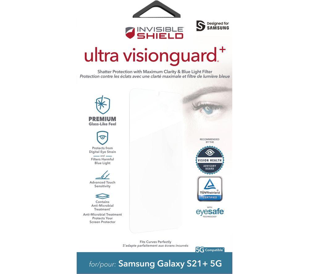 ZAGG InvisibleShield Ultra Visionguard+ Samsung Galaxy S21 Plus Screen Protector