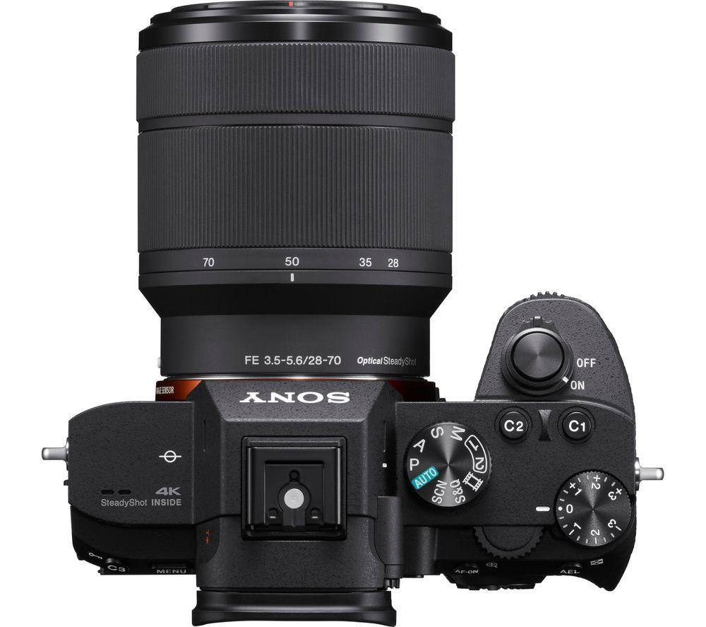 SONY a7 III Mirrorless Camera with 28-70 mm f/3.5-5.6 Zoom Lens & Shooting Grip Bundle image number 3 of 10