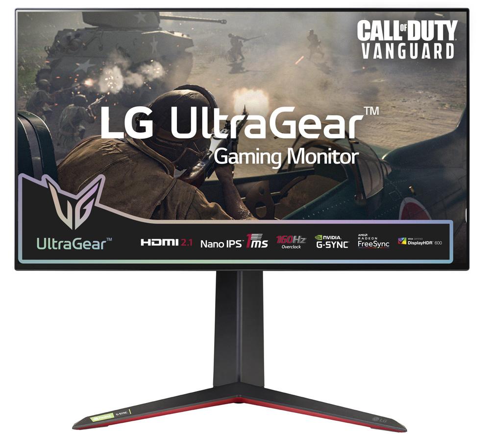 LG UltraGear 27GP950 4K Ultra HD 27inch Nano IPS LCD Gaming Monitor - Black