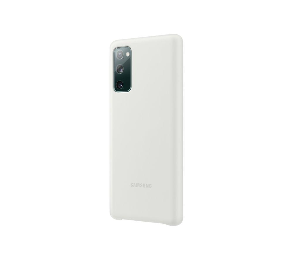 SAMSUNG Galaxy S20 Fan Edition Silicone Case - White image number 2 of 4